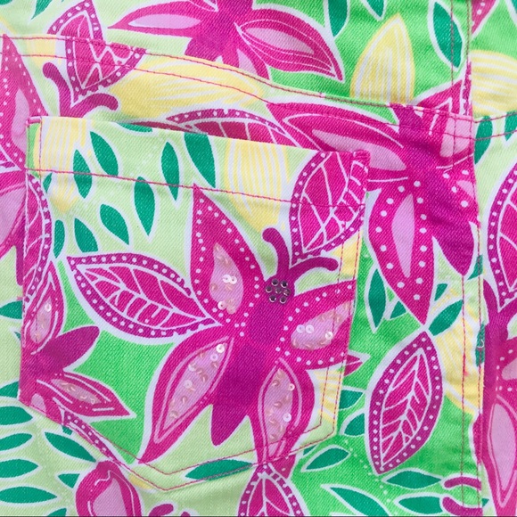 Lilly Pulitzer “Summer Fling”print Skirt EUC - Picture 3 of 8